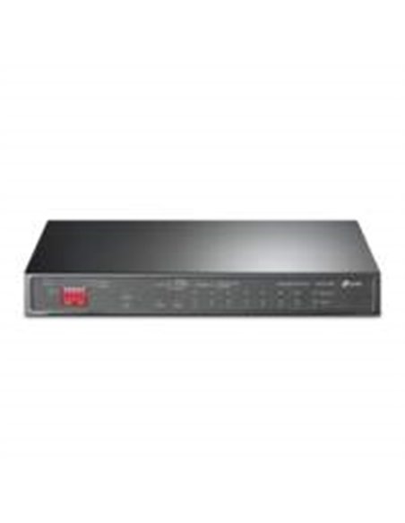 TP-LINK TL-SG1210MP netwerk-switch Unmanaged Gigabit Ethernet (10/100/1000) Power over Ethernet (PoE) Zwart