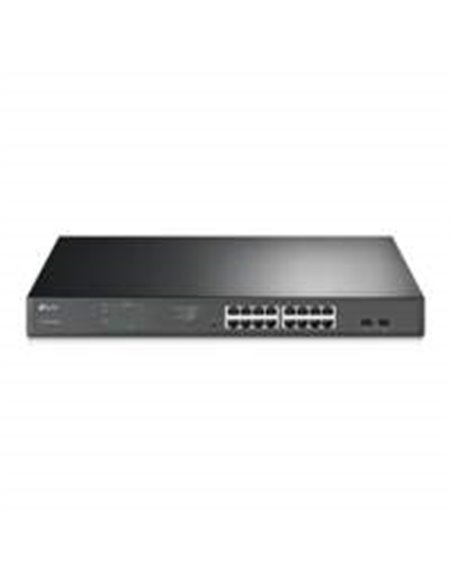 TP-Link TL-SG1218MPE Managed Gigabit Ethernet (10/100/1000) Power over Ethernet (PoE) Zwart