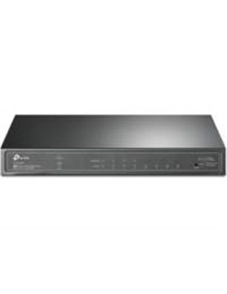 TP-LINK TL-SG2008P netwerk-switch Managed Gigabit Ethernet (10/100/1000) Power over Ethernet (PoE) Zwart