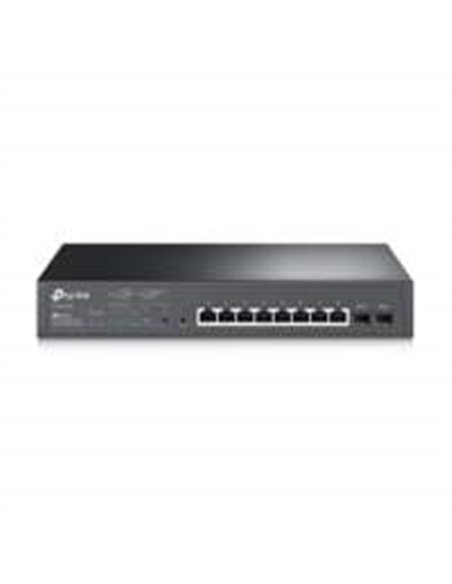 TP-LINK TL-SG2210MP netwerk-switch Gigabit Ethernet (10/100/1000) Power over Ethernet (PoE) Zwart