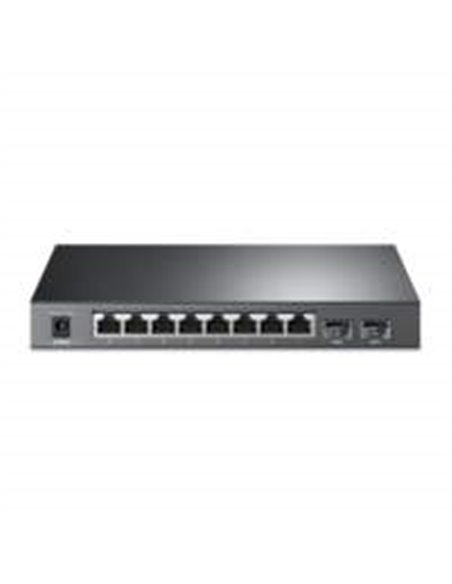 TP-LINK TL-SG2210P Managed L2 Gigabit Ethernet (10/100/1000) Power over Ethernet (PoE) Zwart