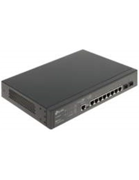 TP-Link TL-SG3210 Managed L2 Gigabit Ethernet (10/100/1000) Power over Ethernet (PoE) Zwart