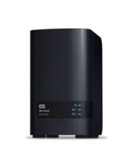 Western Digital My Cloud EX2 Ultra 3.5 Inch 2 bay My Cloud EX2 Ultra NAS, 8TB, Zwart