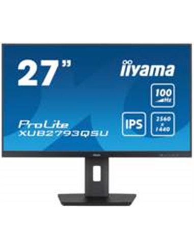 iiyama XUB2793QSU-B6 27" | 2560 x 1440 IPS | 100Hz | Monitor