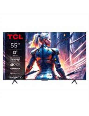 TCL 55C71B 55" | Ultra HD 4K QLED Smart TV | Google TV + Wifi | Dolby Vision & HDR10 | Quantum Dot Technologie + Slim Design | 1