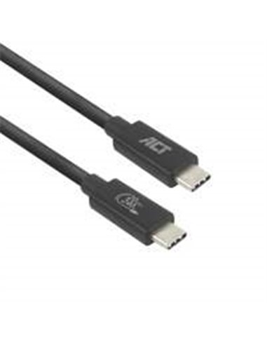 ACT USB4 20Gbps 240W USB Type-C kabel, USB-IF gecertificeerd