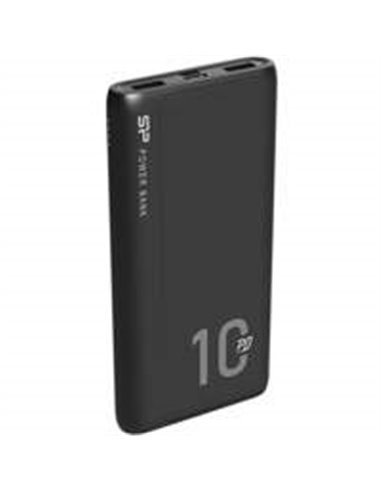 Silicon Power QP15 Lithium-Polymeer Power Bank 10000 mAh Zwart