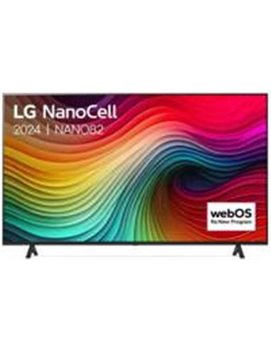 LG NanoCell 50NANO82T6B | 50'' 4K Ultra HD Smart TV | NanoCell met α5 AI Processor Gen7 | HDR10 Pro | webOS 24 | 60Hz | Wifi