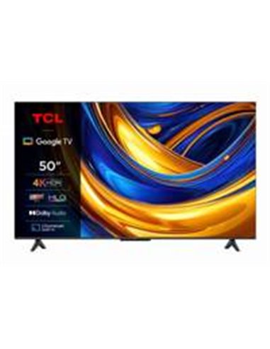 TCL 50P61B 50" | 4K Ultra HD LED Smart TV | Google TV + Wifi | HDR10 | Elegant Design | 60Hz