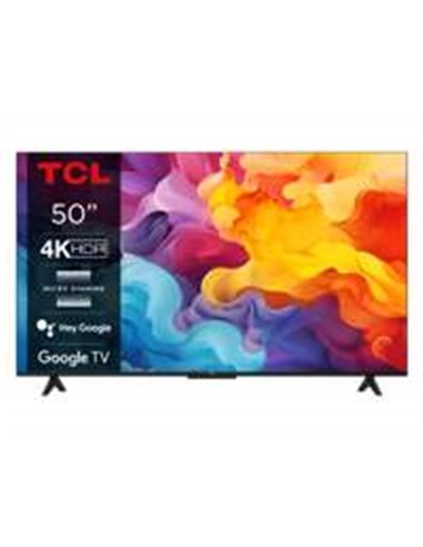 TCL 50P69B | 50'' 4K Ultra HD LED Smart TV | Google TV met HDR10+ | HDMI 2.1 | 50Hz | Wifi
