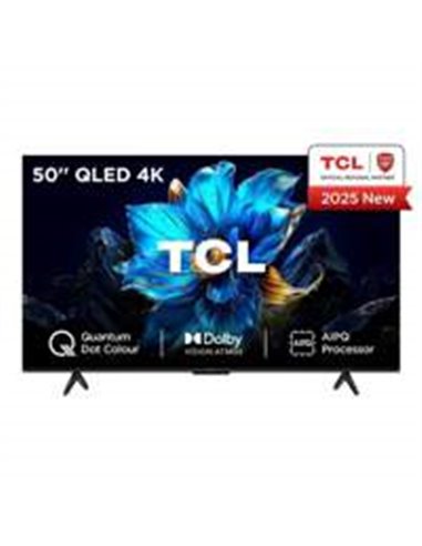 TCL 50P79K (2025) | 50'' Ultra HD 4K | QLED Smart TV | Wifi | Google TV | Dolby Vision | 60Hz