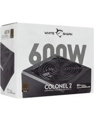 White Shark Colonel 2 | 600 Watt Bronze ATX PSU | Power Supply | Voeding