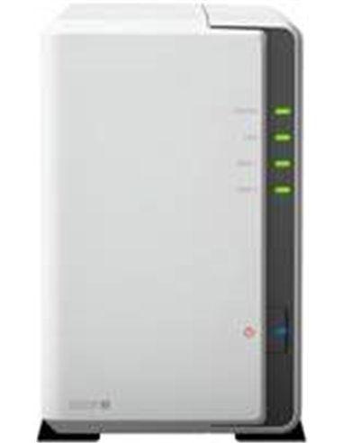 Synology DiskStation DS220J NAS 6TB | 2 Drive Bays | Inclusief 2 x 3TB HDD | 1x Gigabit Ethernet | Wit