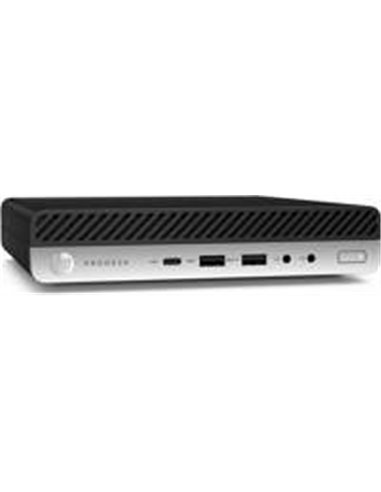 HP ProDesk 600 G4 Mini | Intel Core i5-8500T | 256GB | 8GB | 2x DisplayPort | W11 Professional | Refurbished Silver