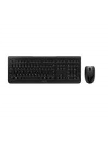 CHERRY DW 3000 | Draadloos Toetsenbord en Muis | QWERTY VS (Amerikaans Engels) | Zwart | RF USB-ontvanger