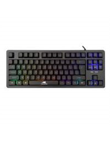 Baracuda KRILL RGB | Tenkeyless Bedraad Gaming Toetsenbord | QWERTY | Zwart