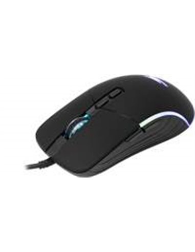 Baracuda NAUTILUS RGB | Bekabelde Gaming Muis | Rechtshandig | USB-A | 12800 DPI | Zwart