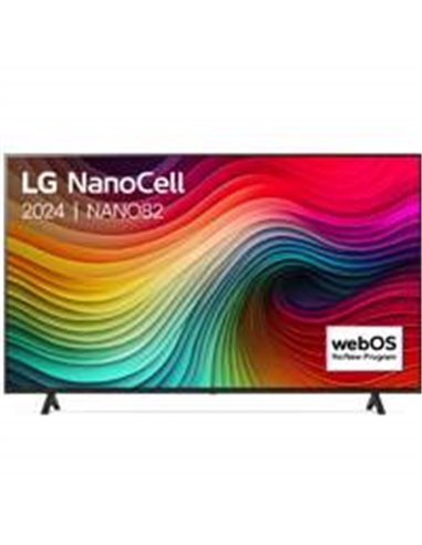LG NanoCell 55NANO82T6B | 55'' Ultra HD 4K | NanoCell Smart TV | Wifi | WebOS | HDR10 | 60Hz | Renewed