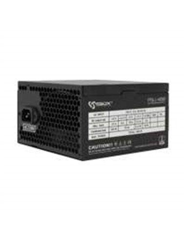 SBOX PSU-400/R Black Metal | 400 Watt ATX PSU | Power Supply | Voeding