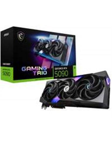 MSI GeForce RTX 5090 GAMING TRIO OC | 32 GB GDDR7 VRAM | 4K Gaming & AI | Videokaart | GPU | Nvidia