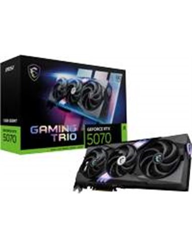 MSI GeForce RTX 5070 GAMING TRIO OC | 12GB GDDR7 VRAM | Videokaart | GPU | Nvidia