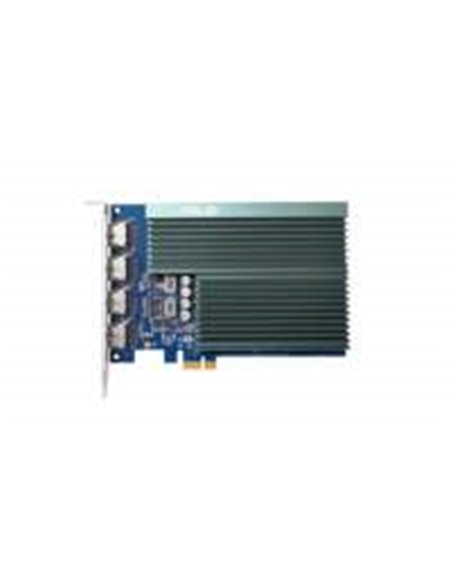 ASUS GT730-4H-SL-2GD5 | NVIDIA GeForce GT 730 | 2GB GDDR5 | Passief gekoeld | 4× HDMI-uitgang