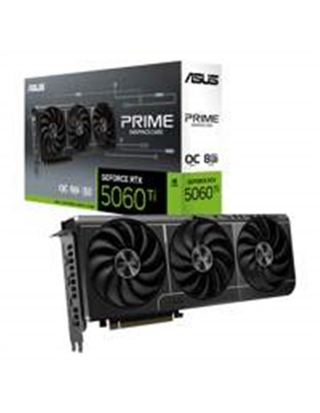 ASUS Prime GeForce RTX 5060 Ti | 8GB GDDR7 | DLSS 4 | Videokaart | Nvidia GPU