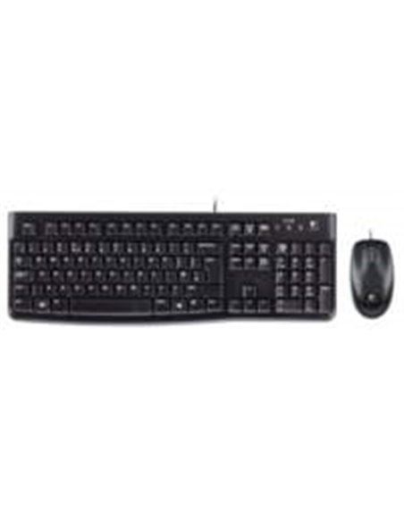 Logitech LGT-MK120 Bedrade Muis en Toetsenbordcombo QWERTY