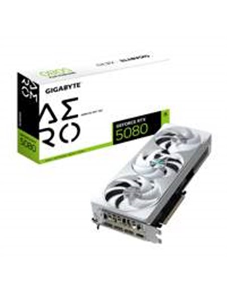 GIGABYTE GeForce RTX 5080 AERO OC SFF | 16GB GDDR7 | DLSS 4 | Videokaart | Nvidia GPU