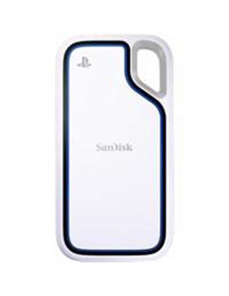 SanDisk SDSSDE62P-2T00-G25 externe solide-state drive 2 TB USB Type-C 3.2 Gen 2 (3.1 Gen 2) Wit