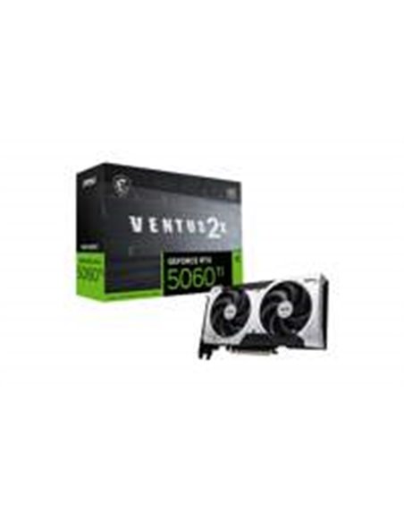MSI GeForce RTX 5060 Ti VENTUS 2X OC PLUS | 8GB GDDR7 | DLSS 4 | Videokaart | Nvidia GPU