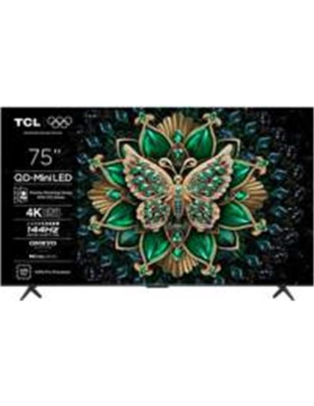 TCL 75C6K | 75" 4K Ultra HD QD-Mini LED Smart TV | Google TV | Dolby Vision | 120Hz (2025)