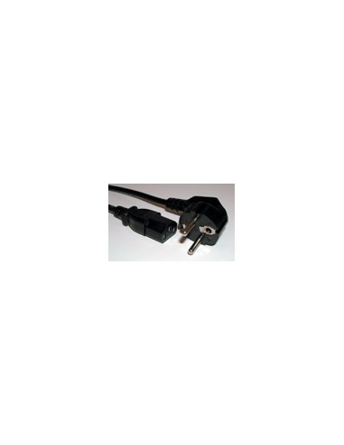 Kabel voeding - 230v Notebook zwart Kema gekeurd 3.0m
