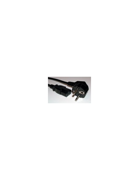 Kabel voeding - 230v zwart Kema gekeurd