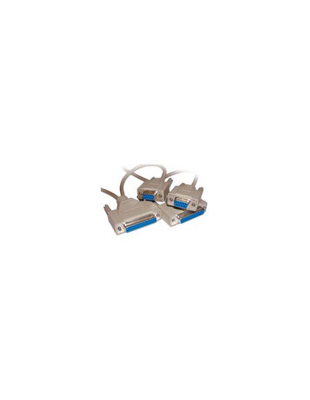 Kabel Serieel D9F-D25F Interlink voor oa. satelliet firmware 3m