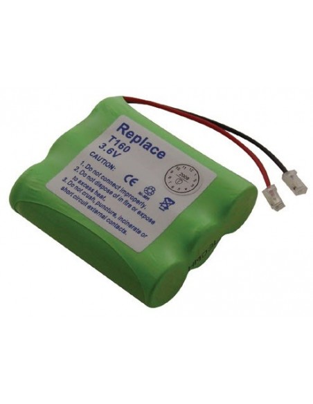 Telefoon accu 3,6V-600MAH NIMH 51X44X14mm GP T160