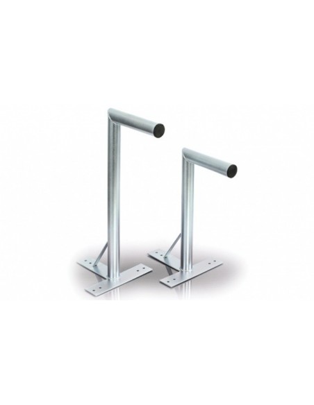 Muurbeugel L Buis gegalvaniseerd 50cm