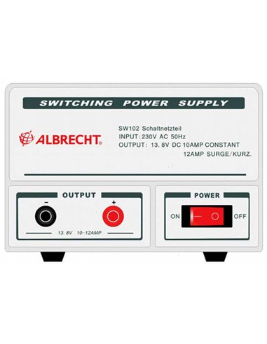 Albrecht SW-102 10-12A 13.8 voeding
