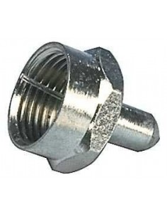 F-connector afsluitweerstand