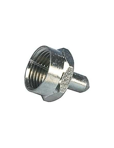 F-connector afsluitweerstand