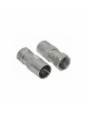F-Connector f-male/ coax-female in blister 