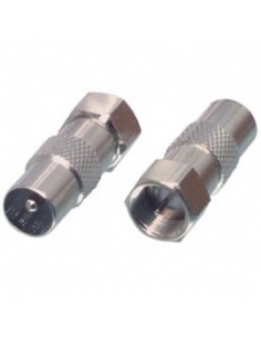 F-Connector f-male/ coax-male in blister 